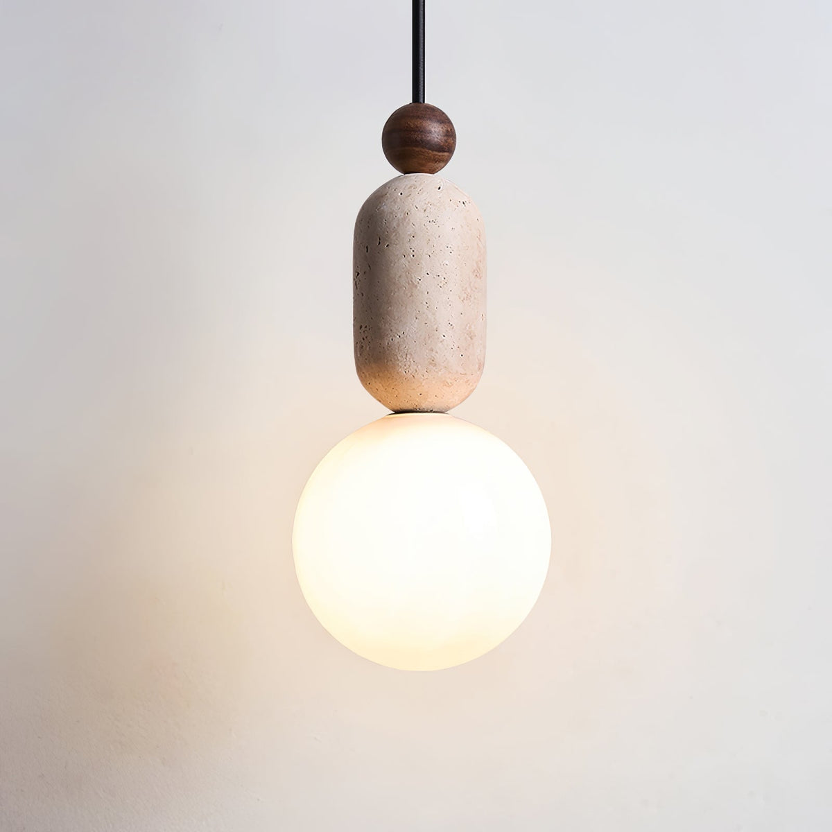 Vaarnii Travertine Pendant Light