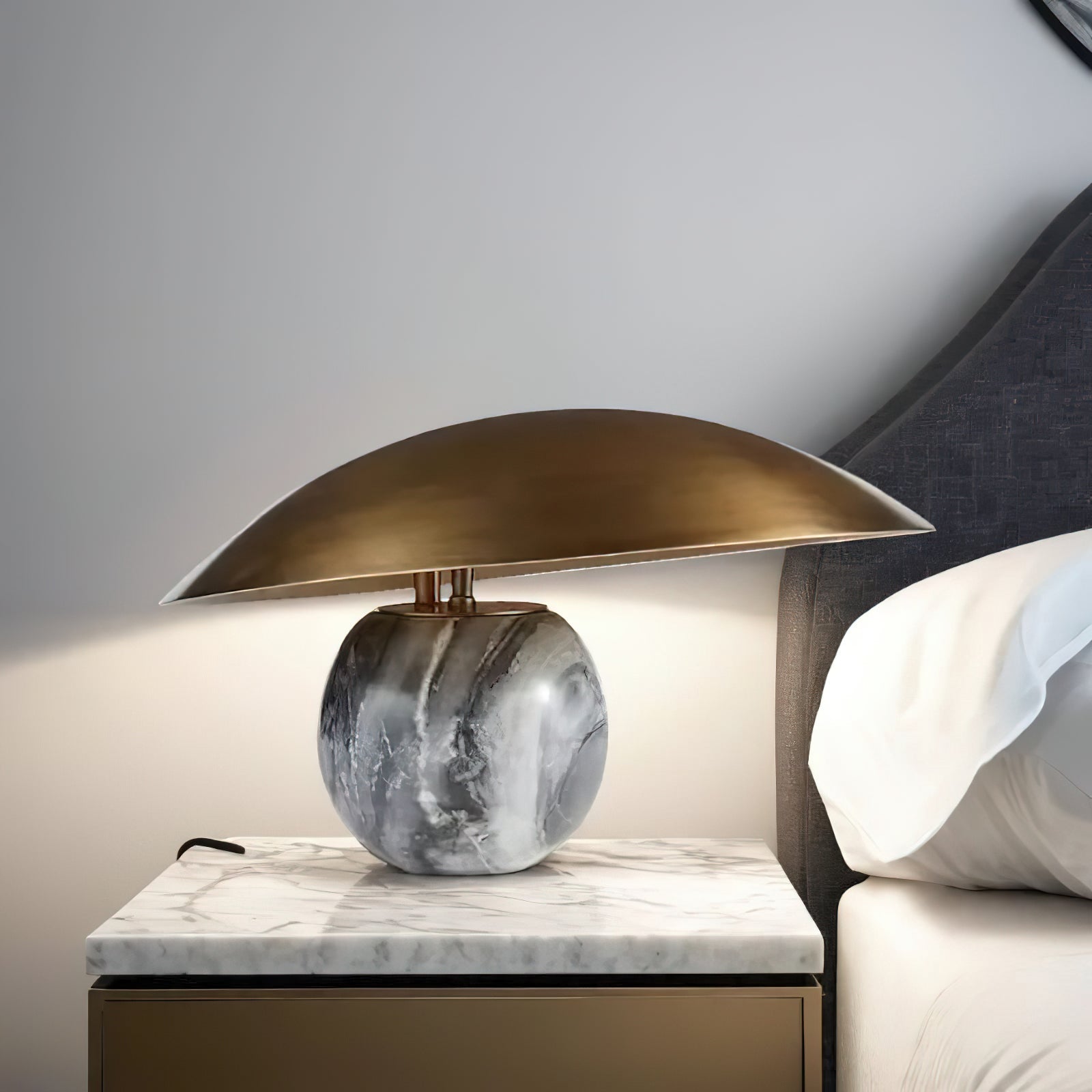 Celina Marble Artistic Table Lamp