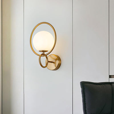 Zesilan Glass Wall Light
