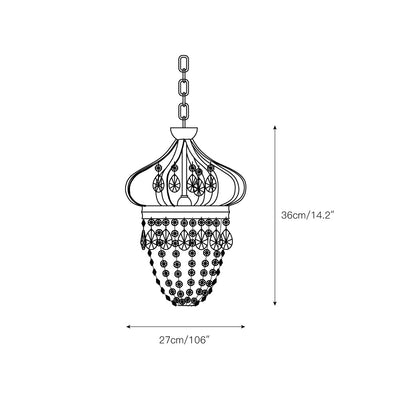 Lindenley Tear Drop Chandelier