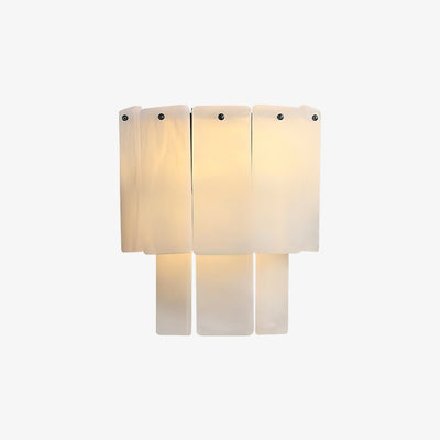 Corvane Fractured Alabaster Wall Sconce