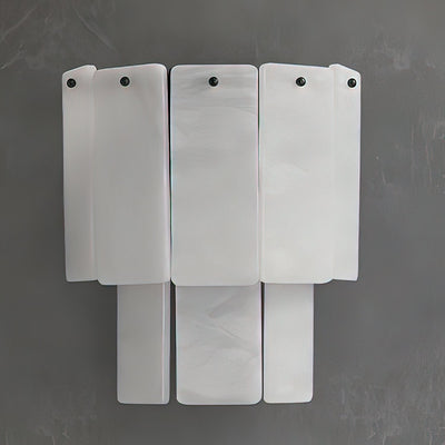 Corvane Fractured Alabaster Wall Sconce