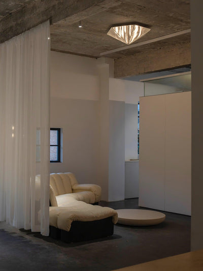 Facet Modern Glass Celing Lamp