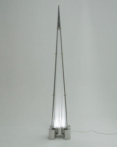 Velelira Modern Glass Floor Lamp