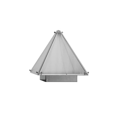 Mymiryre Pyramid Glass Table Lamp