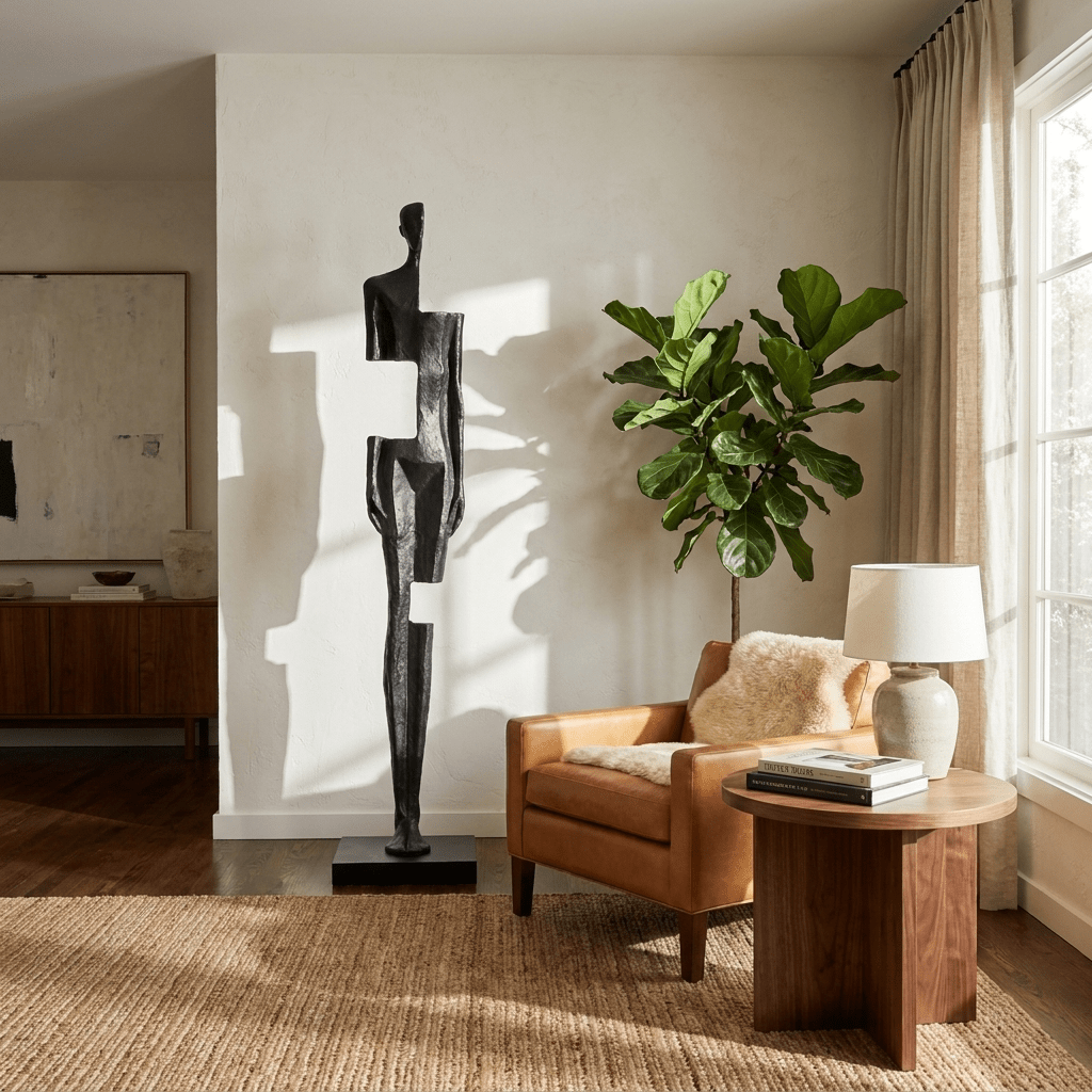 Fragmented Form Sculpture
