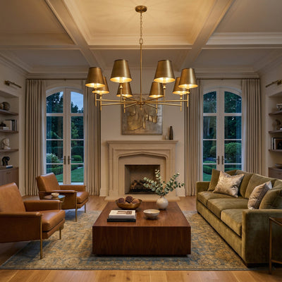 Oriiaine Branch Brass Chandelier