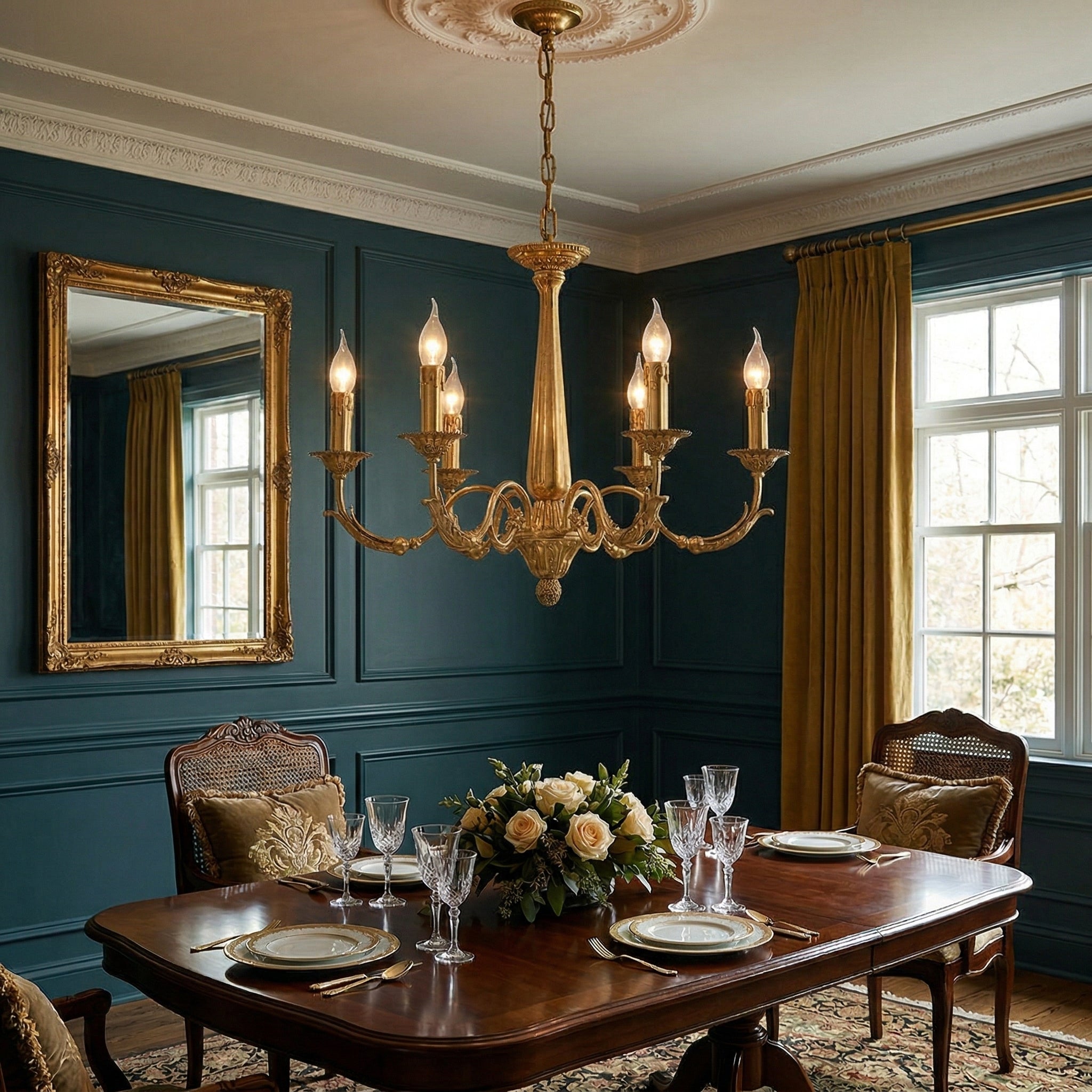 Casivissa Brass Chandelier