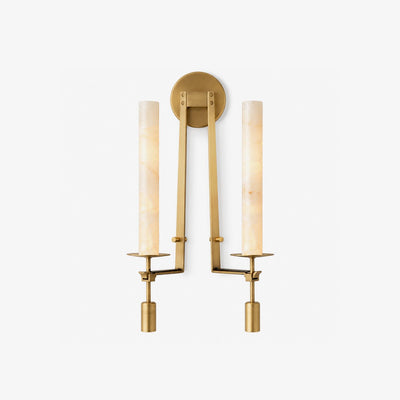 Alabaster Wall Lamp French Classicism