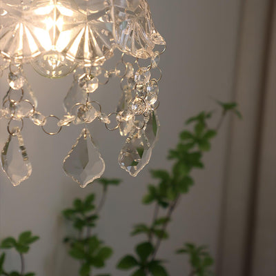 Baleno Postmodern Luxury French Tassel Crystal Wall Light