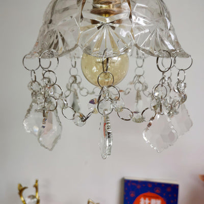 Baleno Postmodern Luxury French Tassel Crystal Wall Light