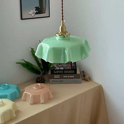 Liorivora Pendant Light French Flower for Dining Room