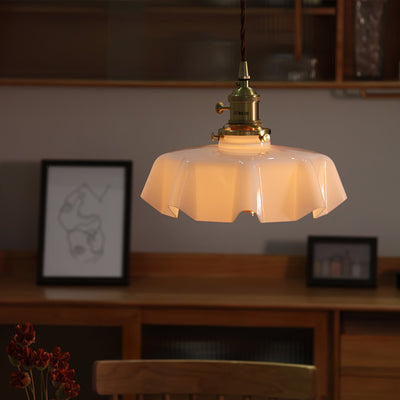 Lustra Pendant Light French Flower for Dining Room - Neutral Decor