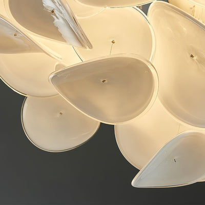 Viraalian French Floral Petal Ceiling Lamp for Modern Homes
