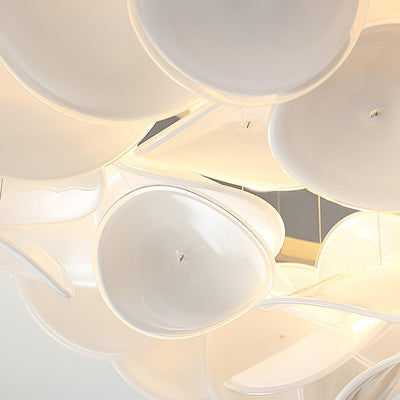 Viraalian French Floral Petal Ceiling Lamp for Modern Homes