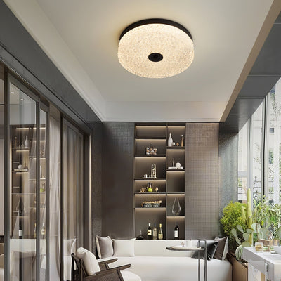 Celuelle Ceiling Lamp Frosted Glass Textured Minimalist Elegant