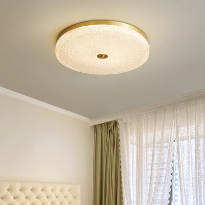 Celuelle Ceiling Lamp Frosted Glass Textured Minimalist Elegant