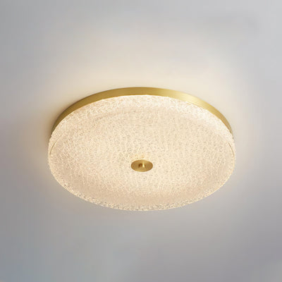 Celuelle Ceiling Lamp Frosted Glass Textured Minimalist Elegant