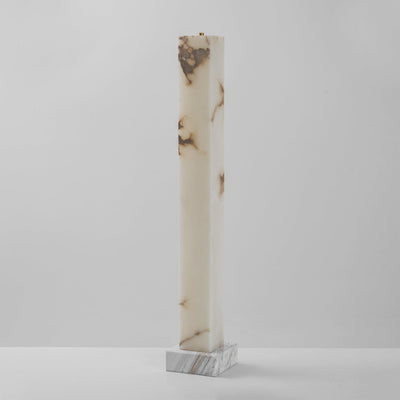 Frozen Alabaster Floor Lamp