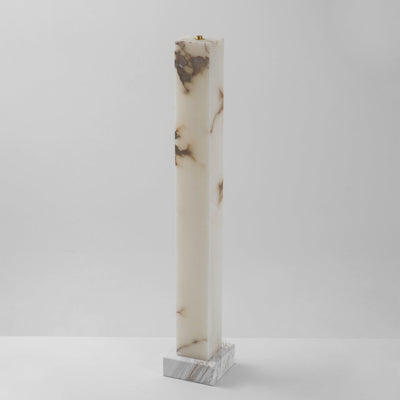 Frozen Alabaster Floor Lamp