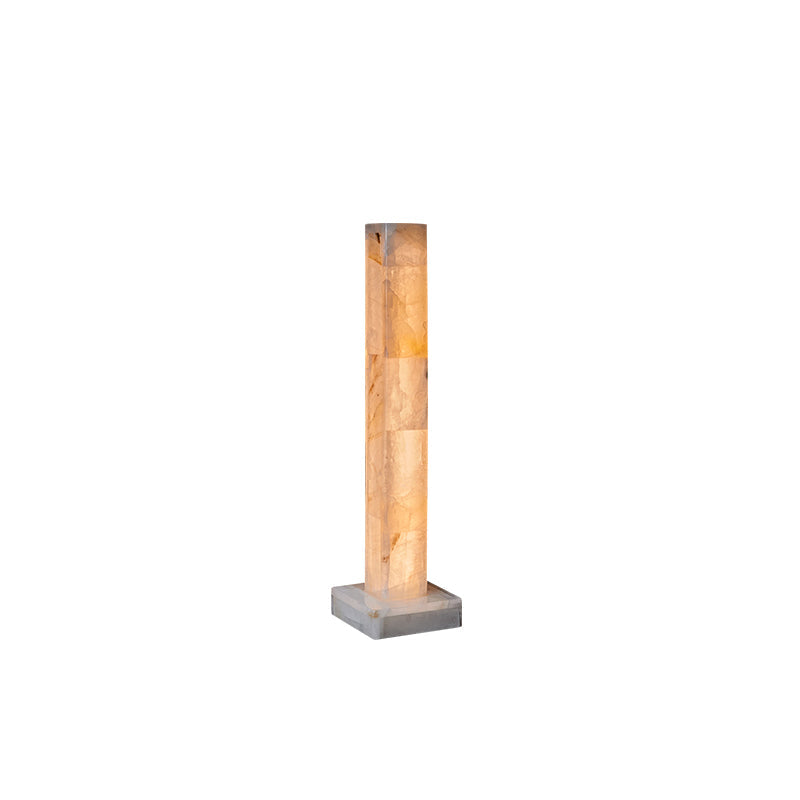 Frozen Alabaster Floor Lamp