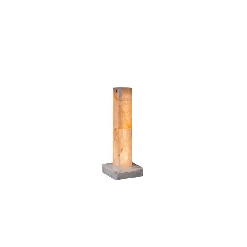Frozen Alabaster Floor Lamp