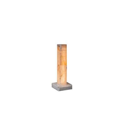 Frozen Alabaster Floor Lamp