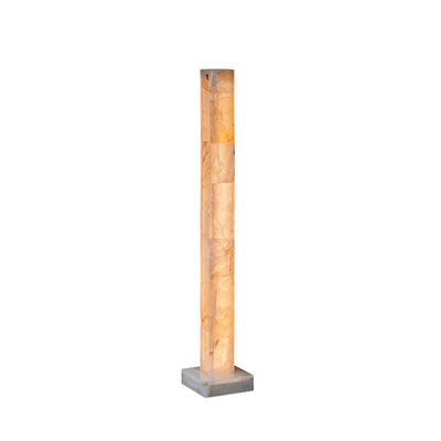 Frozen Alabaster Floor Lamp