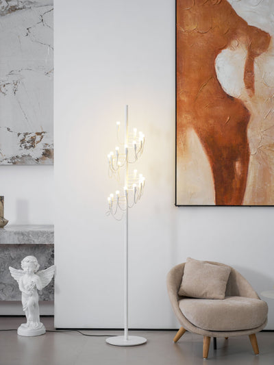 Olliryra Sculptural Steel Floor Lamp