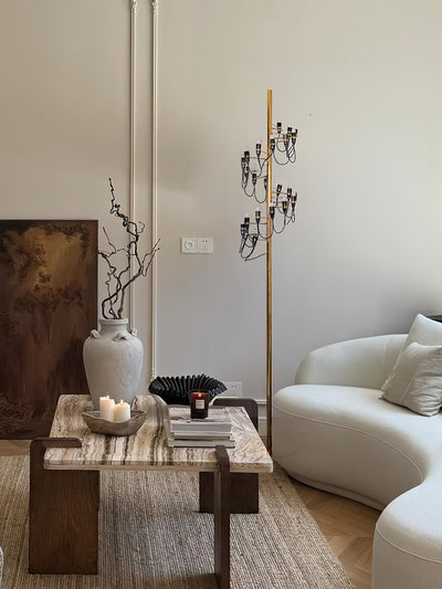 Olliryra Sculptural Steel Floor Lamp