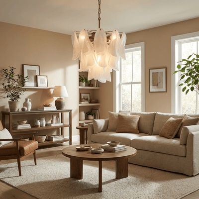Selelira Fuchsia Chandelier