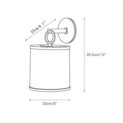 Dovercrest Circle Indoor Wall Light