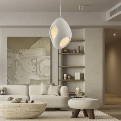Zavelyra Textured Resin Pendant Light