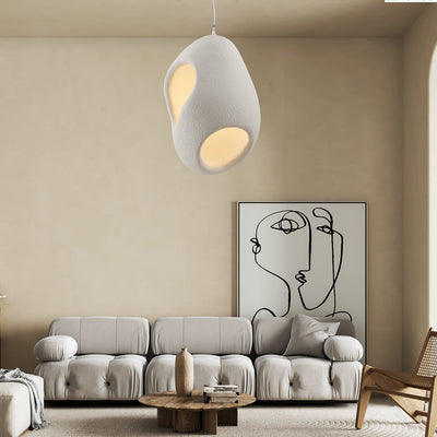 Zavelyra Textured Resin Pendant Light