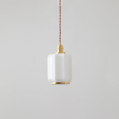 Lume Brass Vintage Pendant Light - Neutral Decor