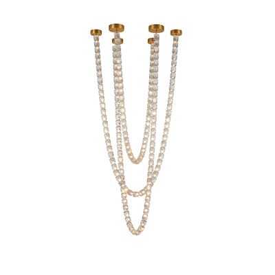 Nexus Gold  Crystal Chandelier