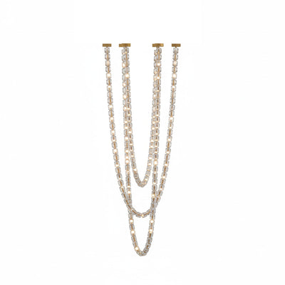 Nexus Gold  Crystal Chandelier