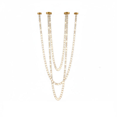 Nexus Gold  Crystal Chandelier