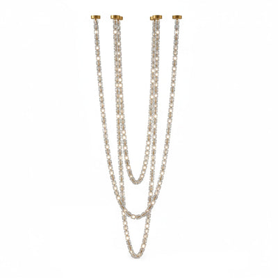 Nexus Gold  Crystal Chandelier