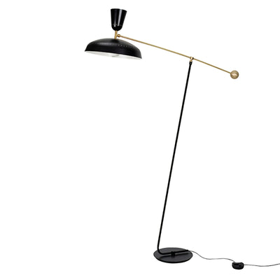 Celeste Minimalism Brass Floor Lamp