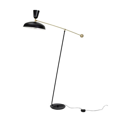 Celeste Minimalism Brass Floor Lamp