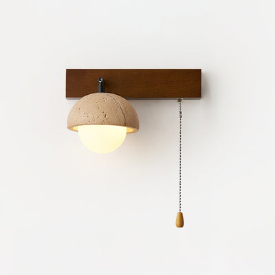 Gevon Travertine Wall Lamp - Neutral Decor