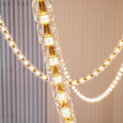 Nexus Gold  Crystal Chandelier