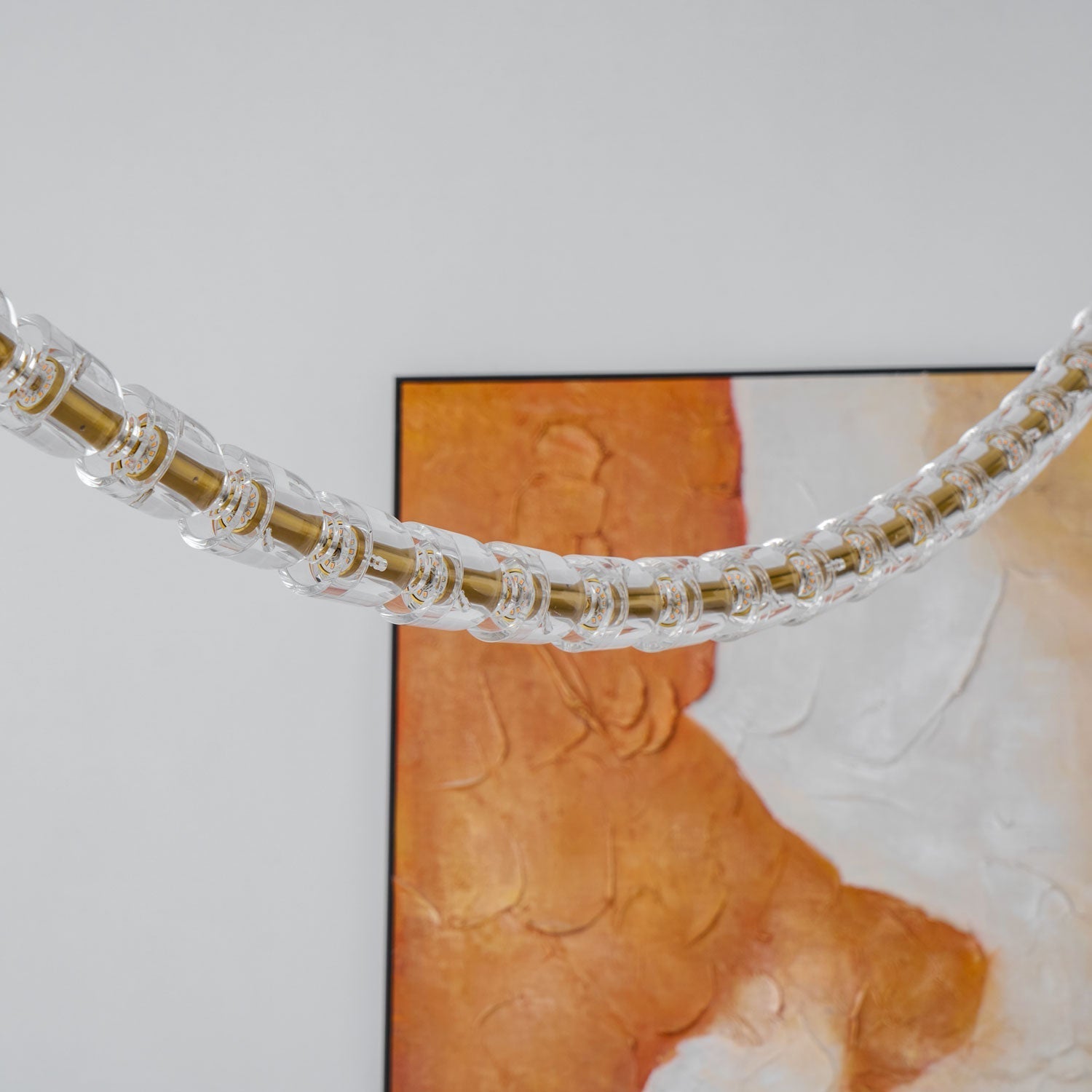 Nexus Gold  Crystal Chandelier