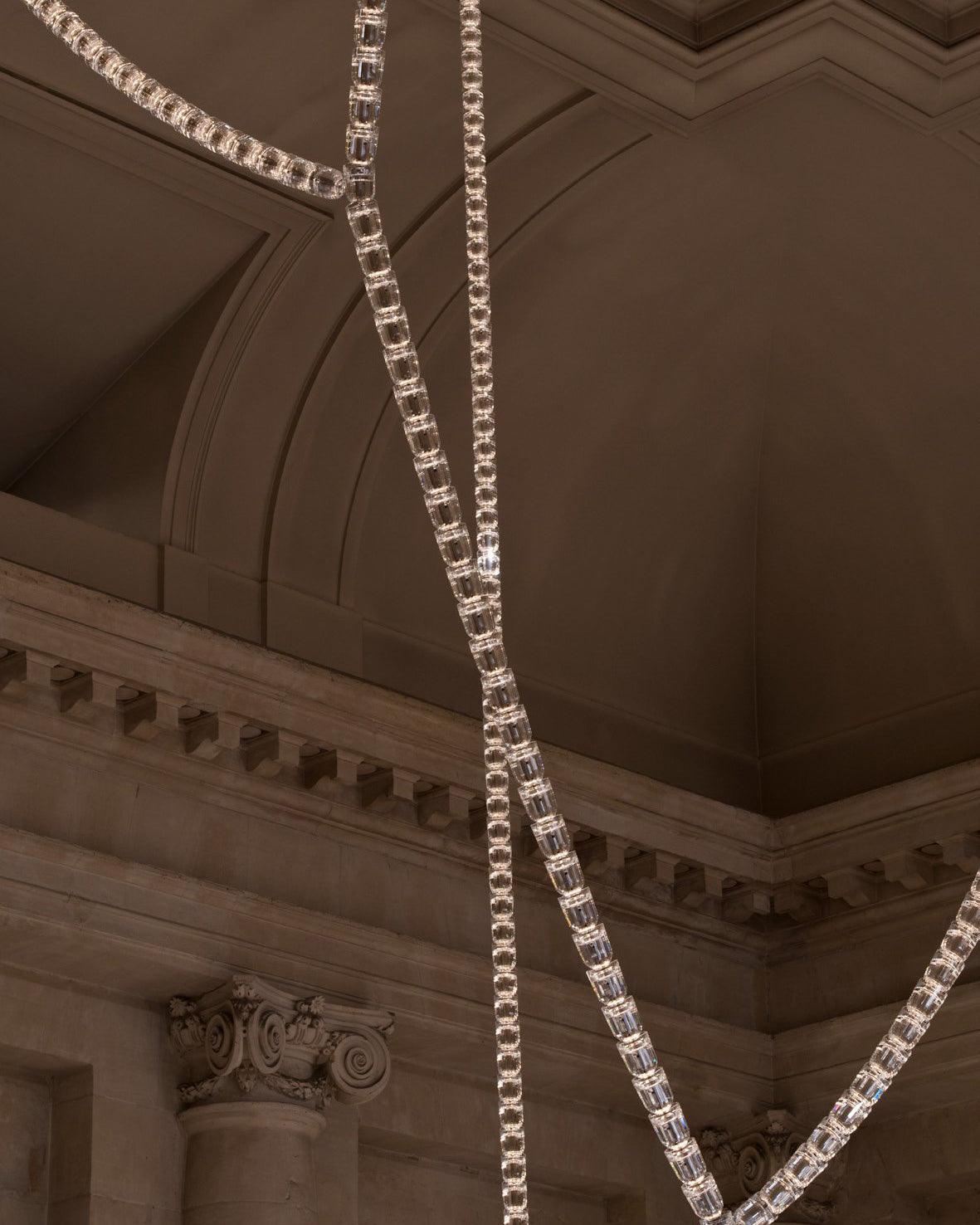 Nexus Gold  Crystal Chandelier