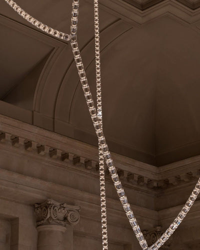 Nexus Gold  Crystal Chandelier