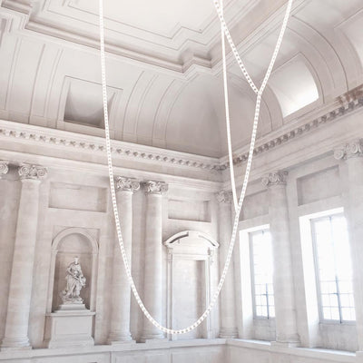 Nexus  Chrome   Crystal Chandelier