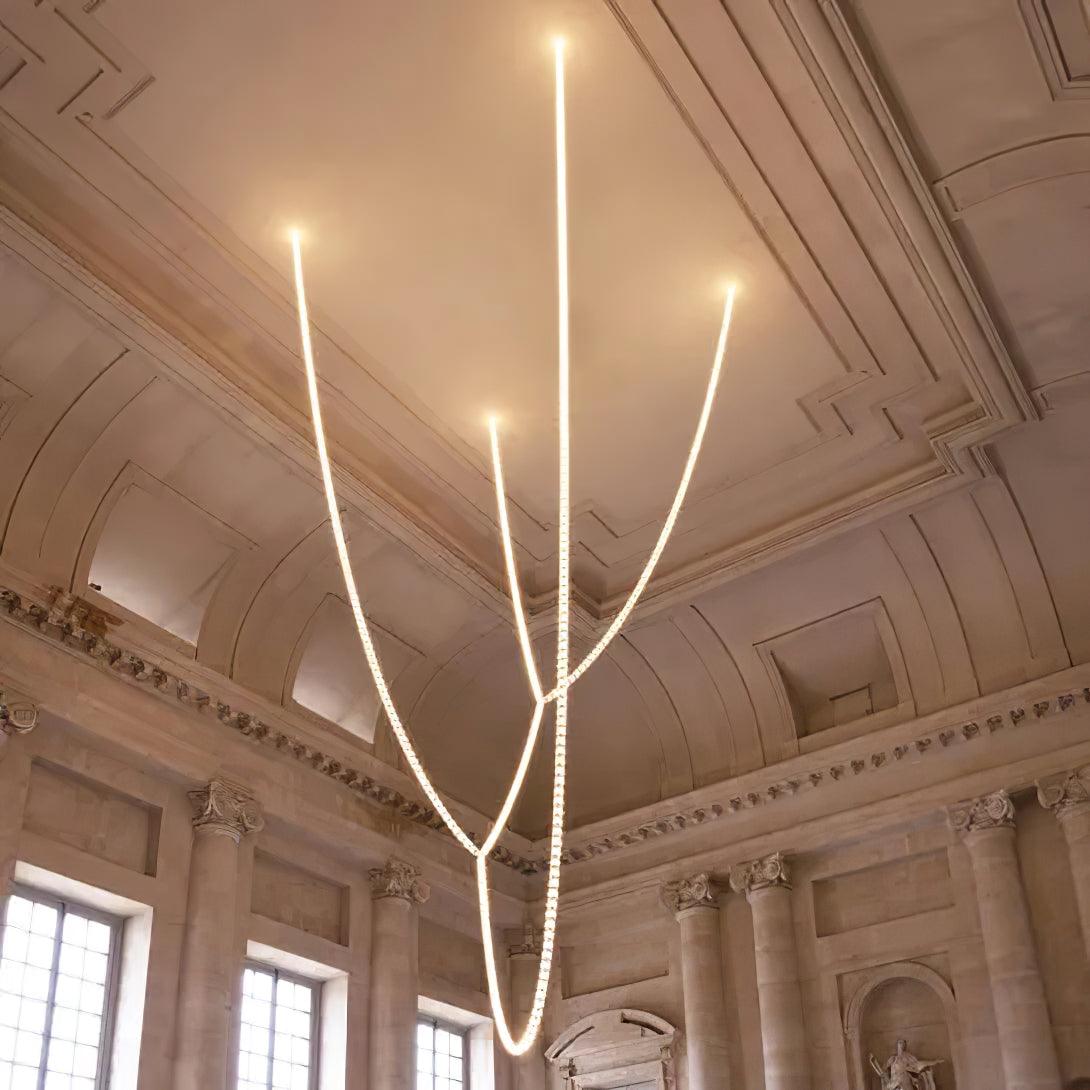 Nexus Gold  Crystal Chandelier