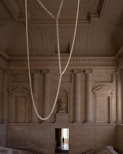 Nexus  Chrome   Crystal Chandelier