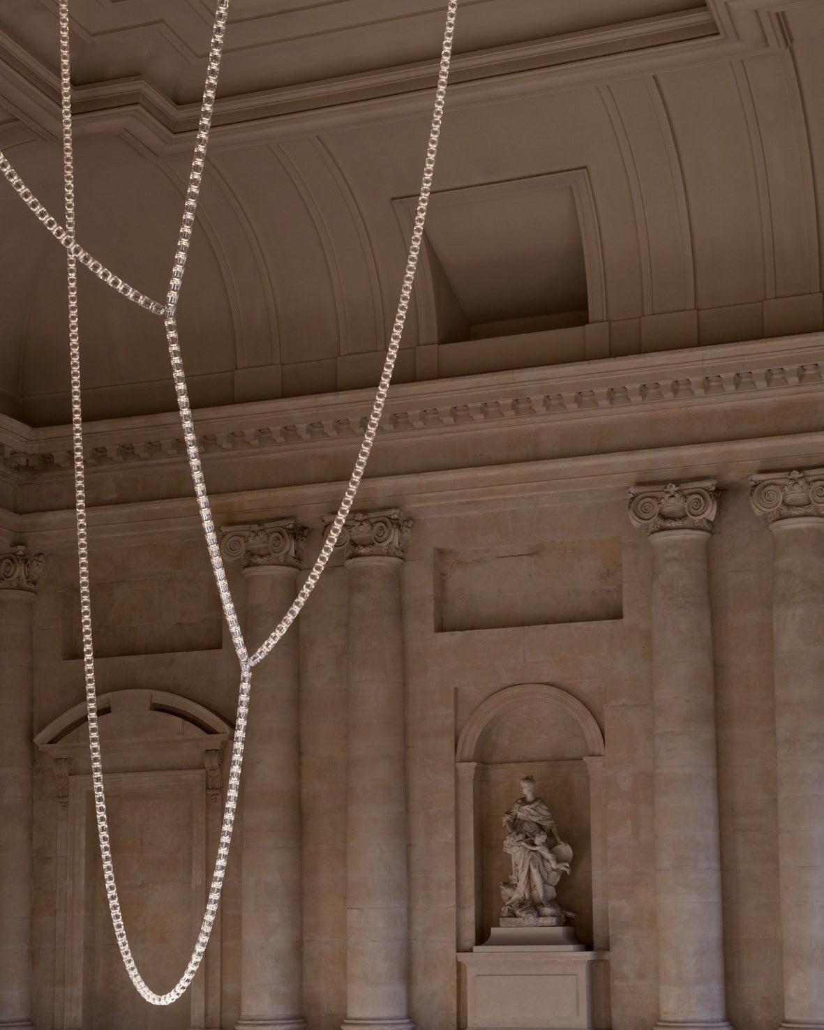 Nexus Gold  Crystal Chandelier